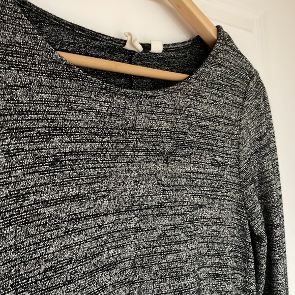 GAP - Sparkle Heathered Long Sleeve Dress - Size XS - Picture 2 of 8